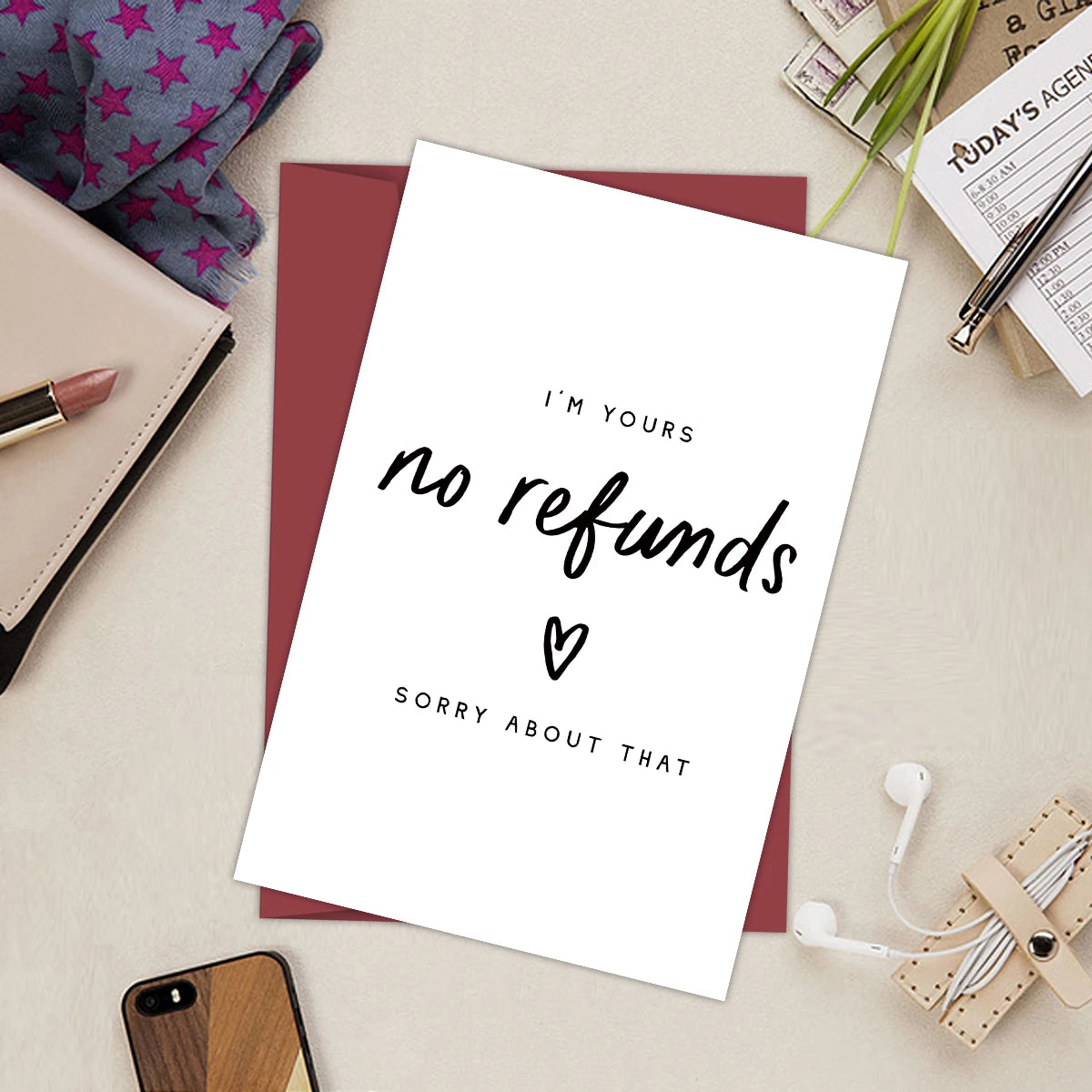 I'm Yours No Refunds