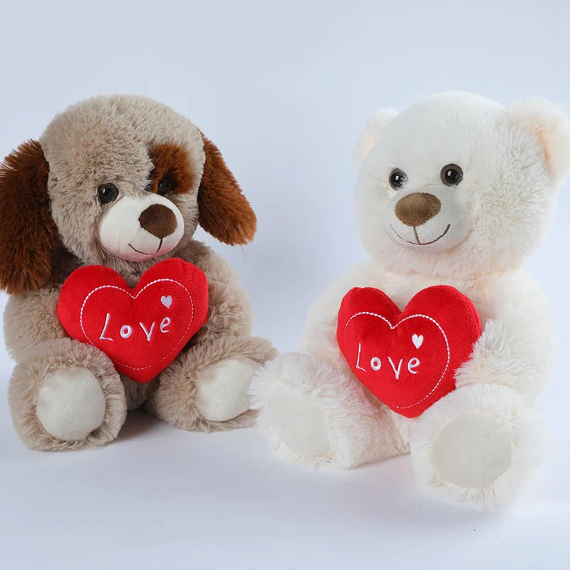 Adorable Bears & Puppy Plush Toys for your Valentines