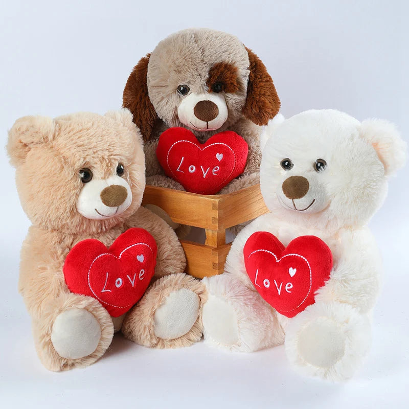 Adorable Bears & Puppy Plush Toys for your Valentines