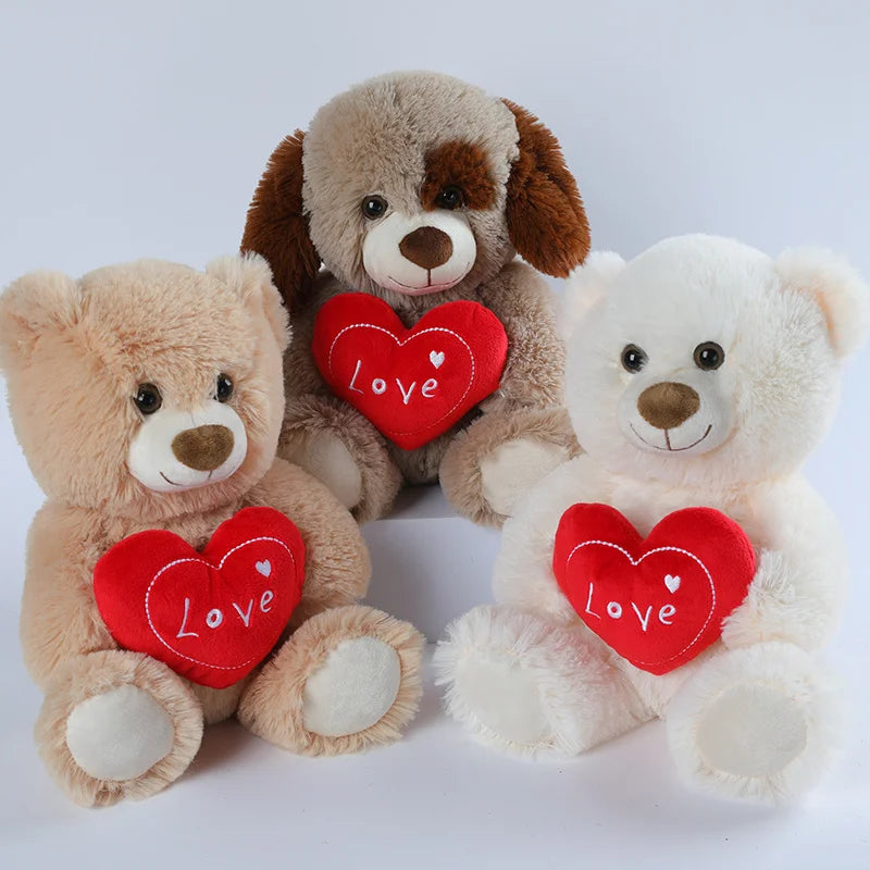 Adorable Bears & Puppy Plush Toys for your Valentines