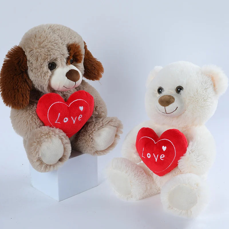 Adorable Bears & Puppy Plush Toys for your Valentines